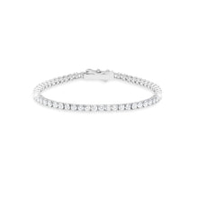 Load image into Gallery viewer, Pulsera de tenis clásica mediana talla brillante 5.25 CT