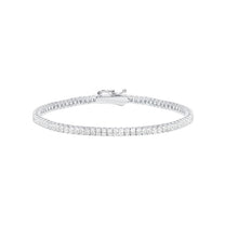 Load image into Gallery viewer, Pulsera de tenis clásica pequeña de talla princesa 4.35 CT
