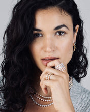 Cargar imagen en el visor de la galería, Anillo de eternidad "Trillón" de circonitas 7.00 CT