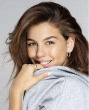 Cargar imagen en el visor de la galería, Aretes Argolla con bisagra 1.50 CT