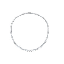 Load image into Gallery viewer, Collar clásico de tenis graduado 24.65 CT
