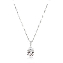 Load image into Gallery viewer, Collar con solitario talla de pera 2.30 CT
